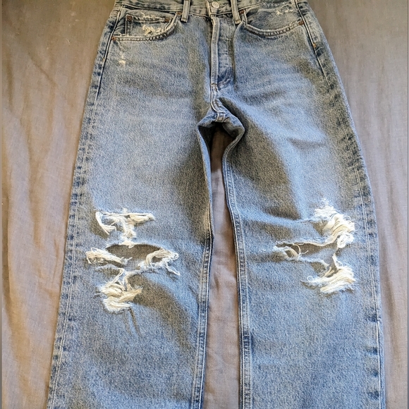 Agolde 90s Pinch Waist Jeans in Wander - Picture 3 of 11